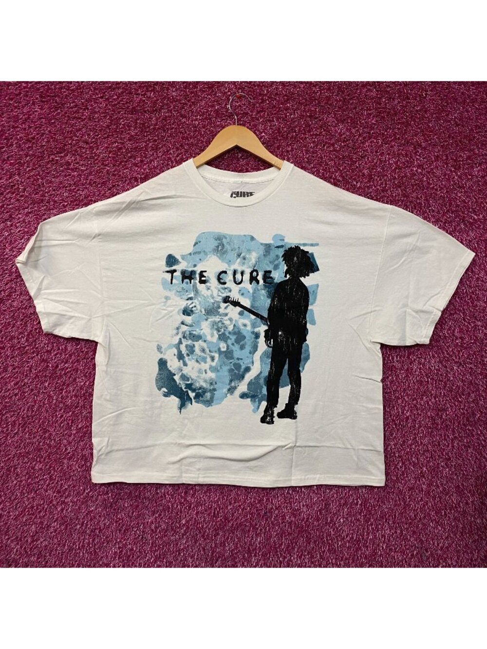 The Cure Boys Don't Cry Rock Band Graphic T-shirt Large